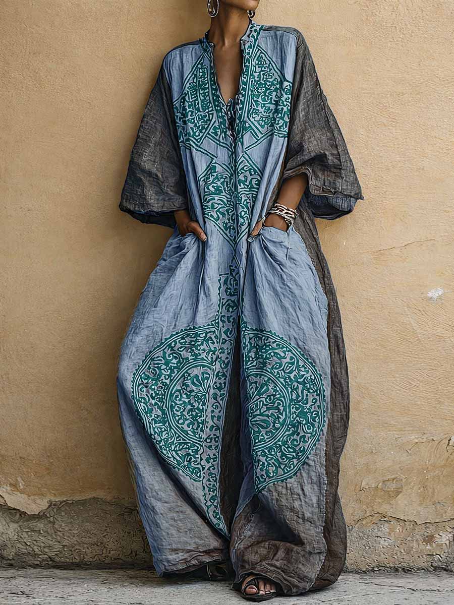 Jimena | Enterizo con estampado vintage