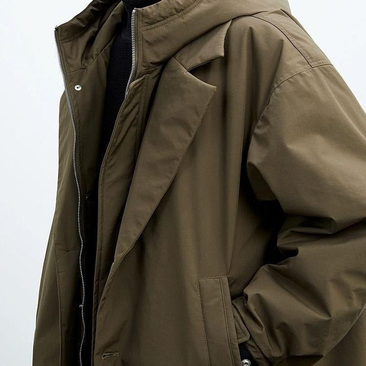 Baltazar | Gabardina Oversize con Capucha para Hombre