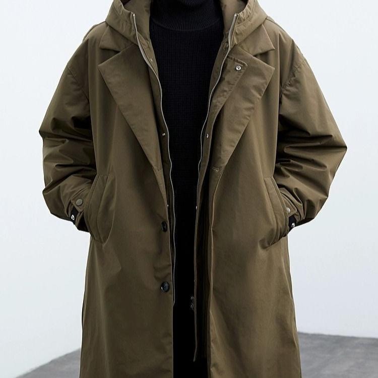 Baltazar | Gabardina Oversize con Capucha para Hombre