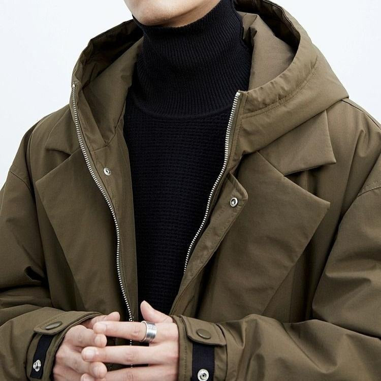 Baltazar | Gabardina Oversize con Capucha para Hombre