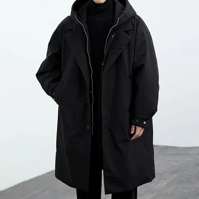 Baltazar | Gabardina Oversize con Capucha para Hombre