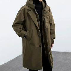 Baltazar | Gabardina Oversize con Capucha para Hombre