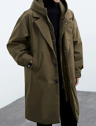 Baltazar | Gabardina Oversize con Capucha para Hombre