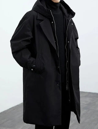 Baltazar | Gabardina Oversize con Capucha para Hombre