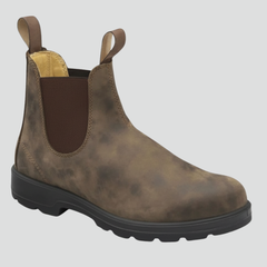 Botas Chelsea Mujer con Costuras a la Vista