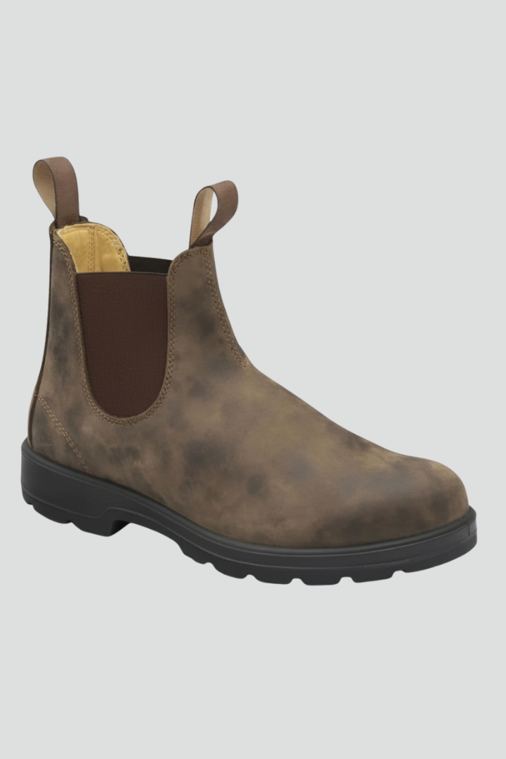 Botas Chelsea Mujer con Costuras a la Vista