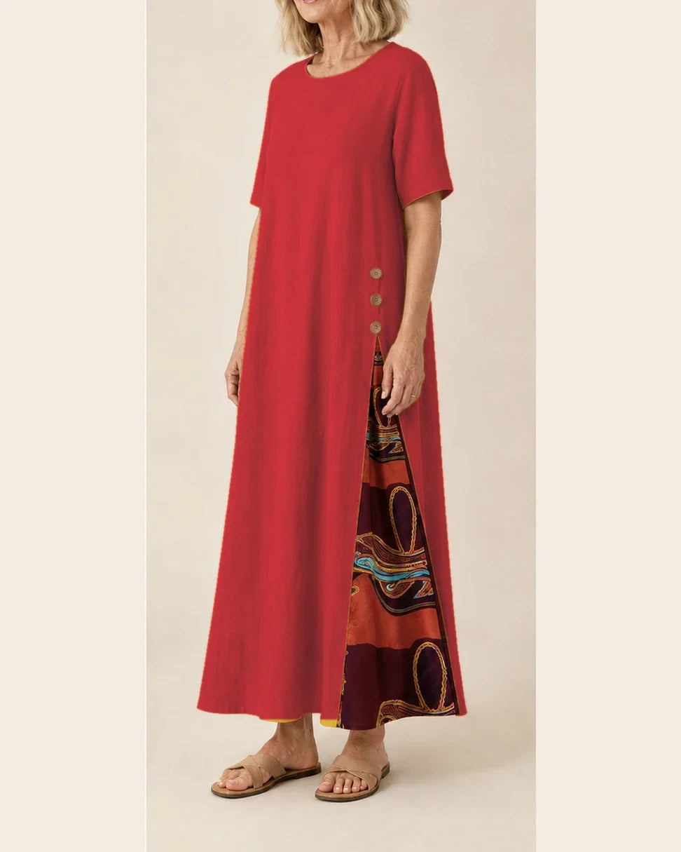 Brenda | Vestido elegante y casual de lino