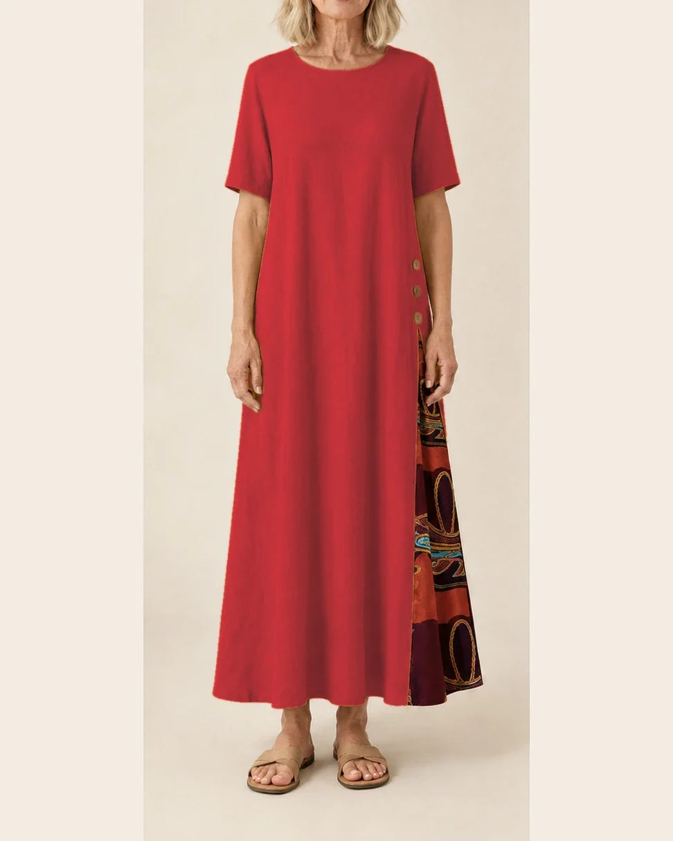 Brenda | Vestido elegante y casual de lino