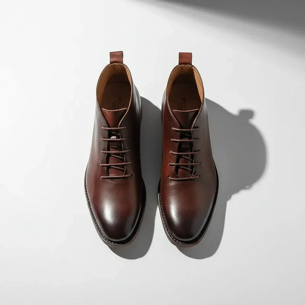 Botines Hombre de Silueta Limpia y Firme