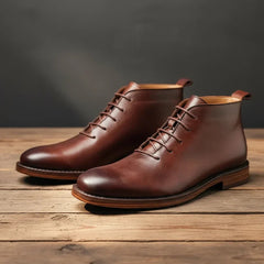Botines Hombre de Silueta Limpia y Firme