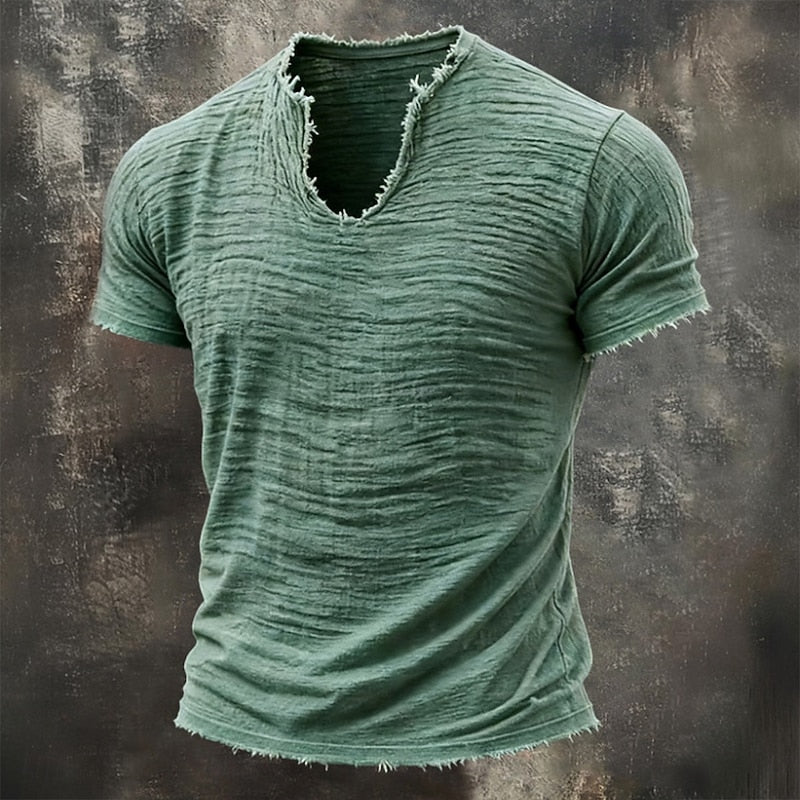 Raúl | Playera Casual con Cuello en V