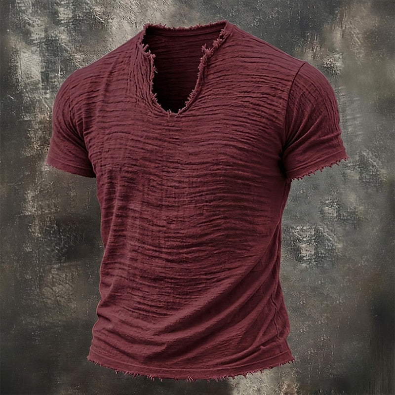 Raúl | Playera Casual con Cuello en V