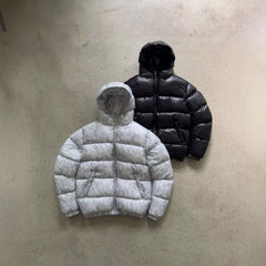 Chamarra acolchada hombre con capucha