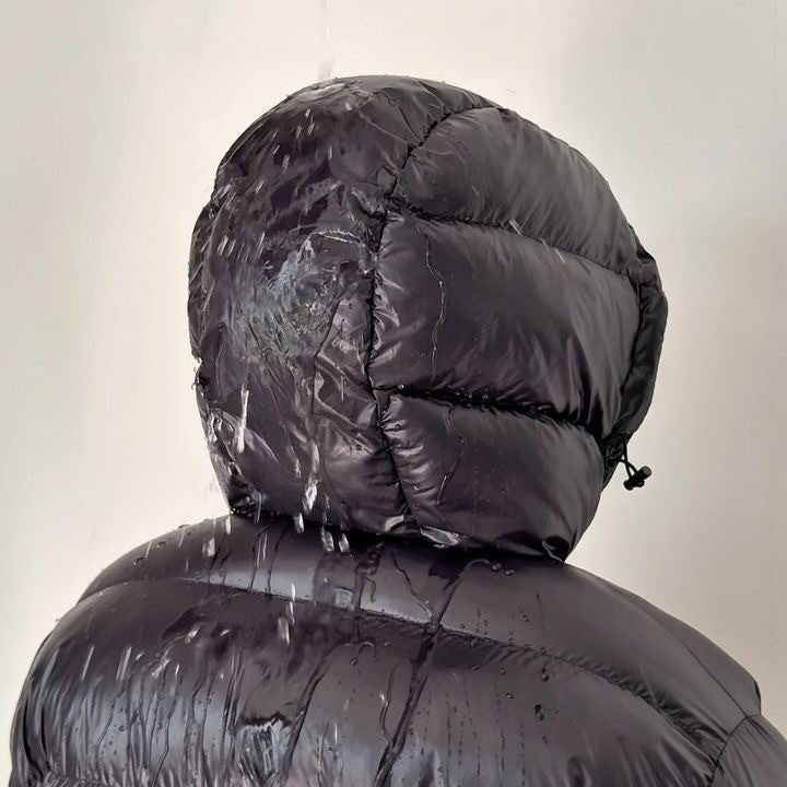 Chamarra acolchada hombre con capucha
