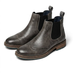 Ruperto | Botines Chelsea con Detalle Brogue para Hombre