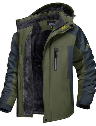 Chamarra acolchada hombre outdoor - Verde