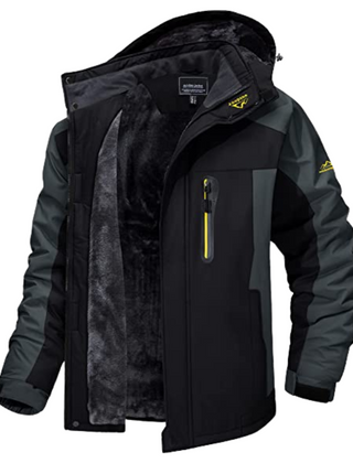 Chamarra acolchada hombre outdoor - Negro