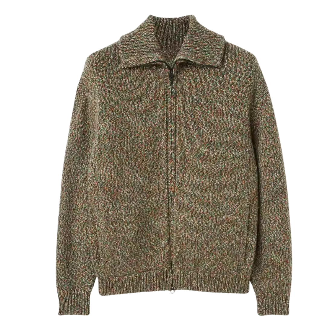 Nicandro | Chamarra Bomber de Mezcla de Lana para Hombre
