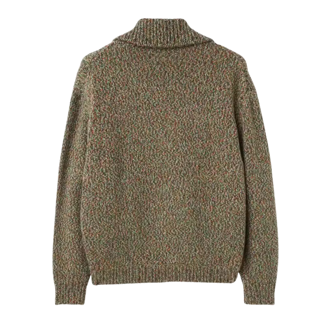 Nicandro | Chamarra Bomber de Mezcla de Lana para Hombre