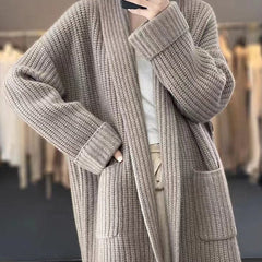 Vega | Cárdigan Oversize con Cuello Bufanda