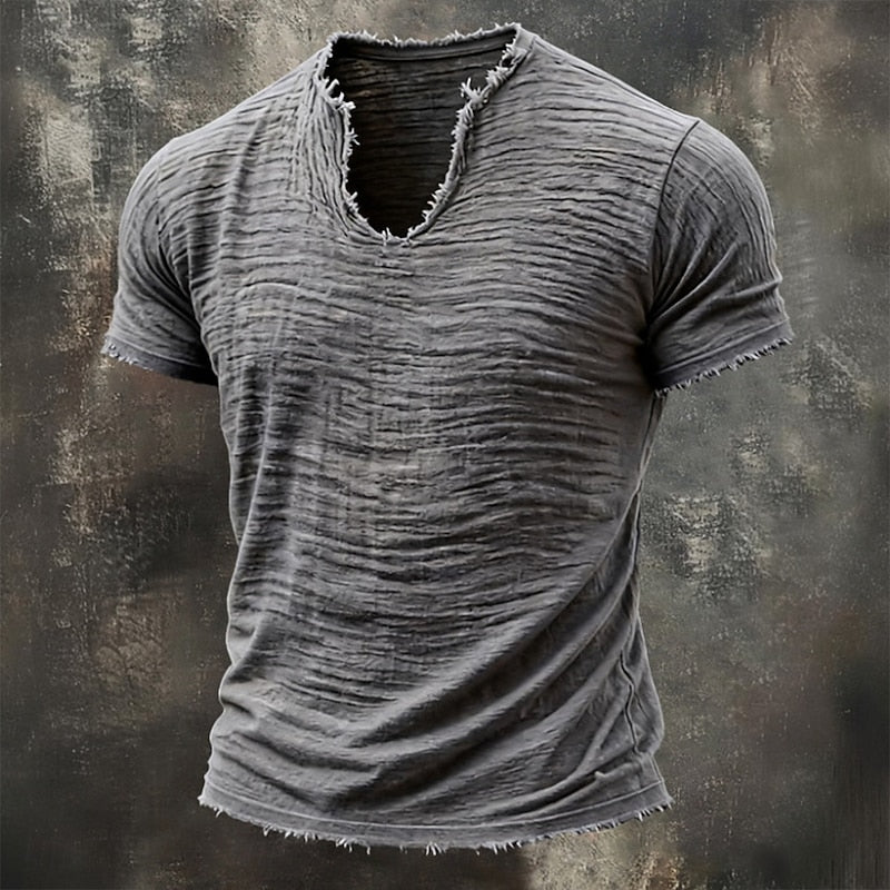 Raúl | Playera Casual con Cuello en V