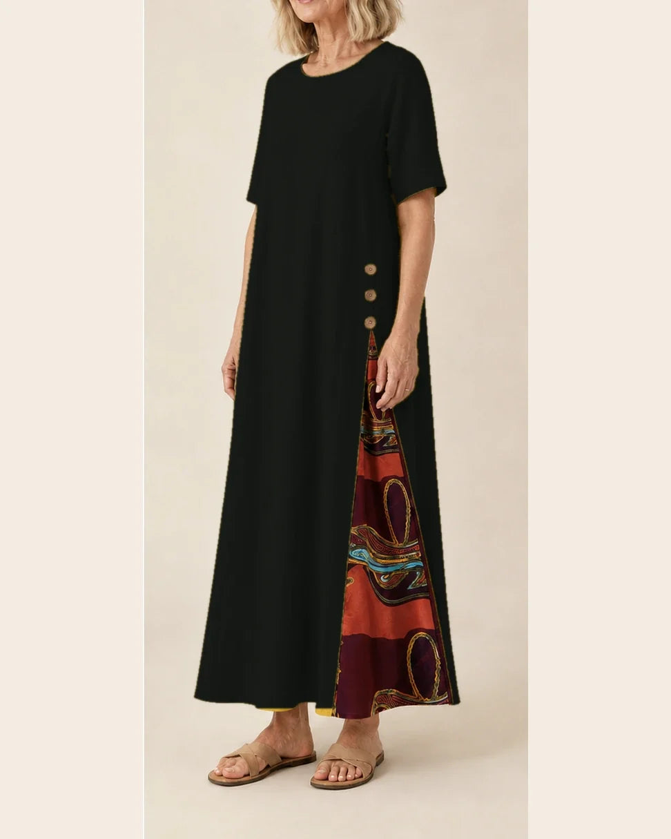 Brenda | Vestido elegante y casual de lino