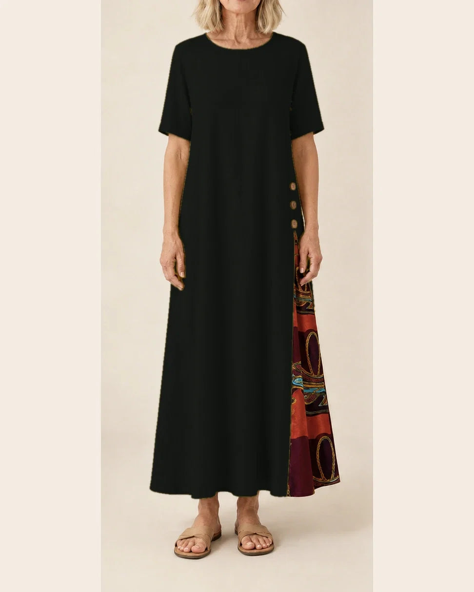 Brenda | Vestido elegante y casual de lino
